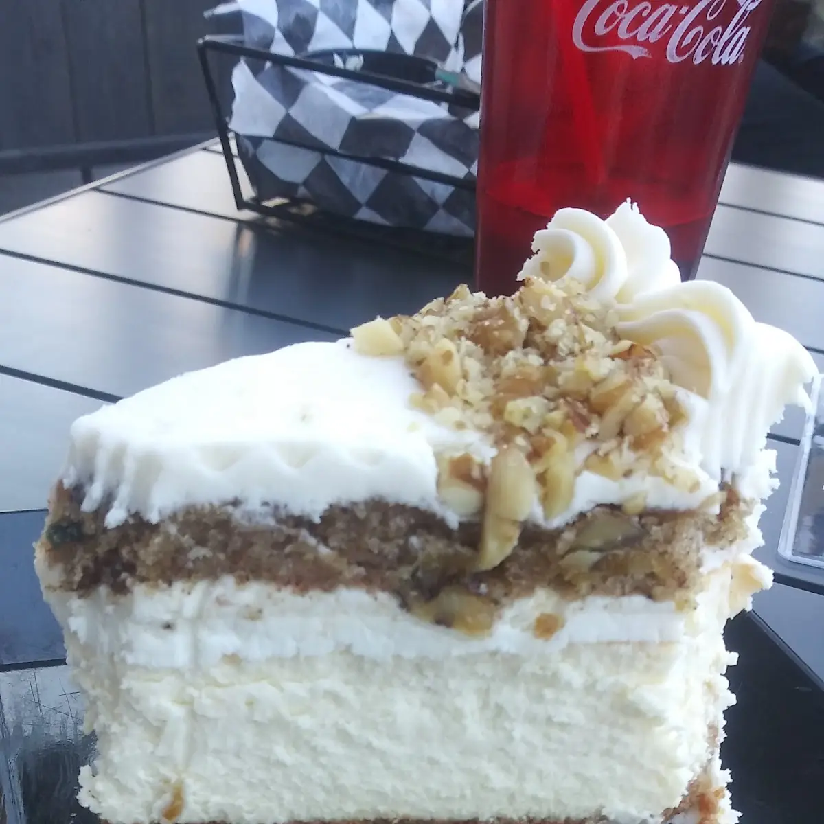 Carrot Cake Cheesecake Slice