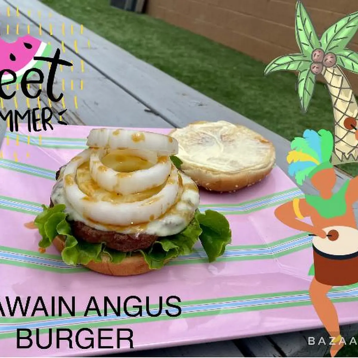 Hawaiin Angus Burger