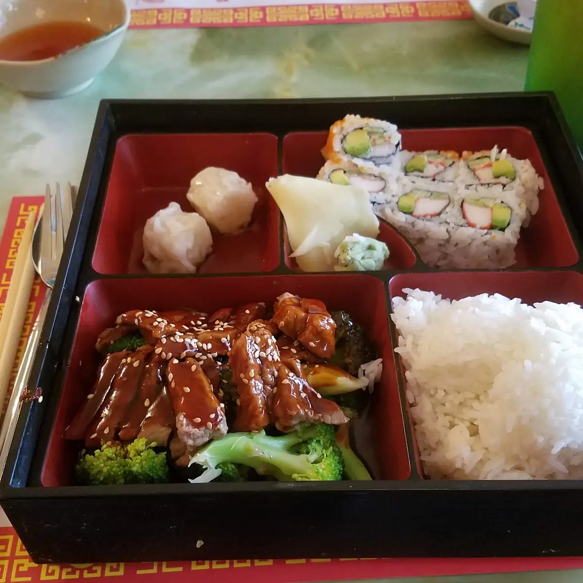 Beef Teriyaki Bento Box