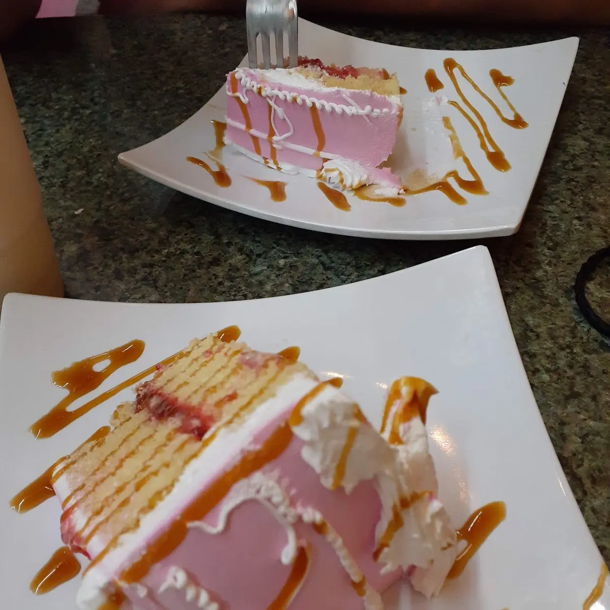 Tres Leches Cake Slice