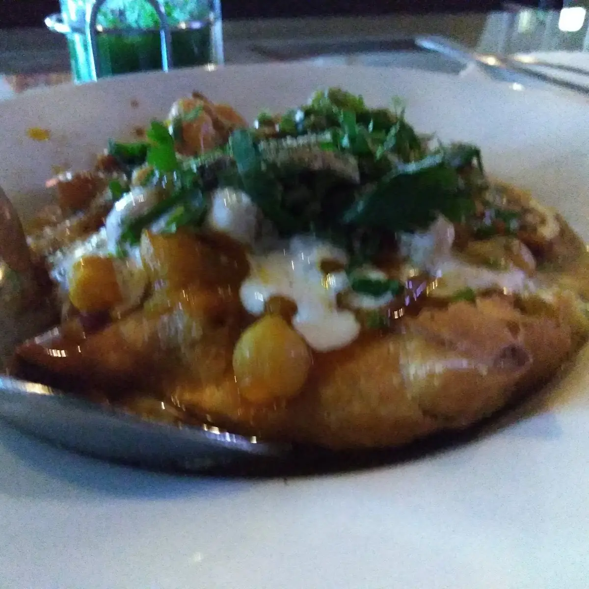 Aloo Tikki Chat