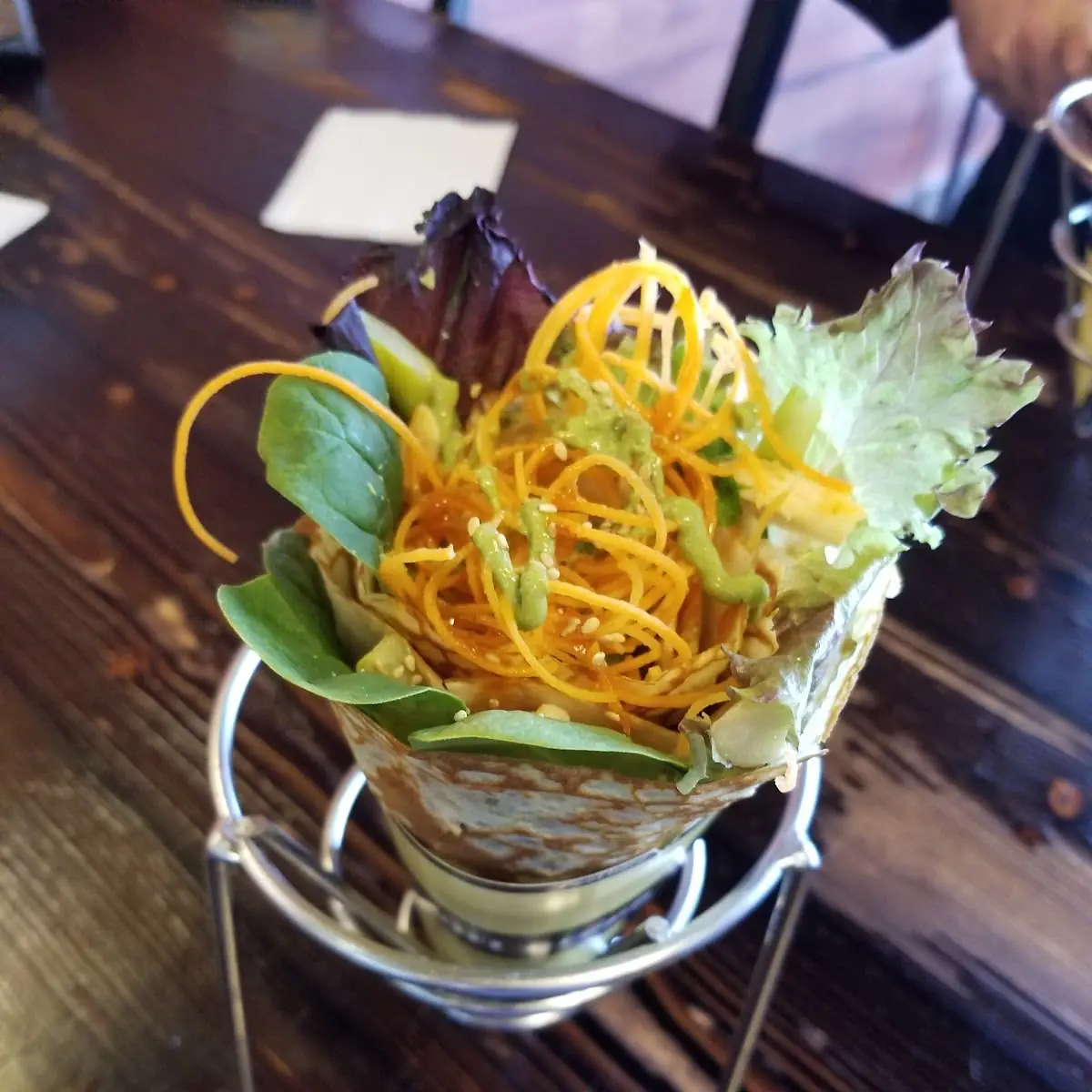 Thai Chicken Crepe