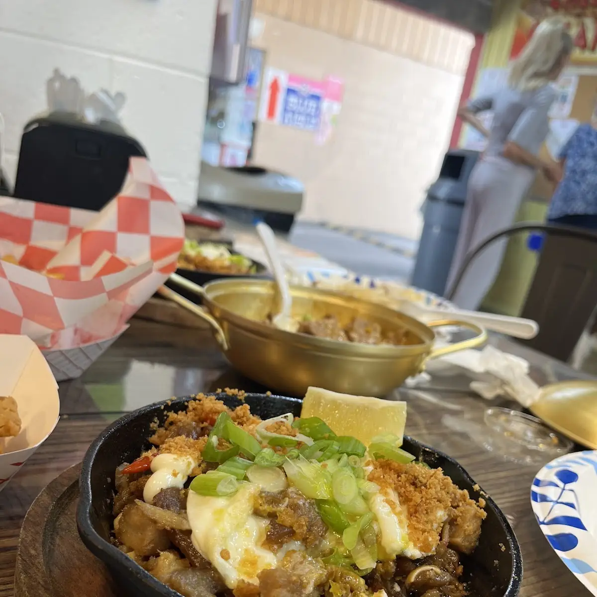 Sisig Crispy Pork with Egg