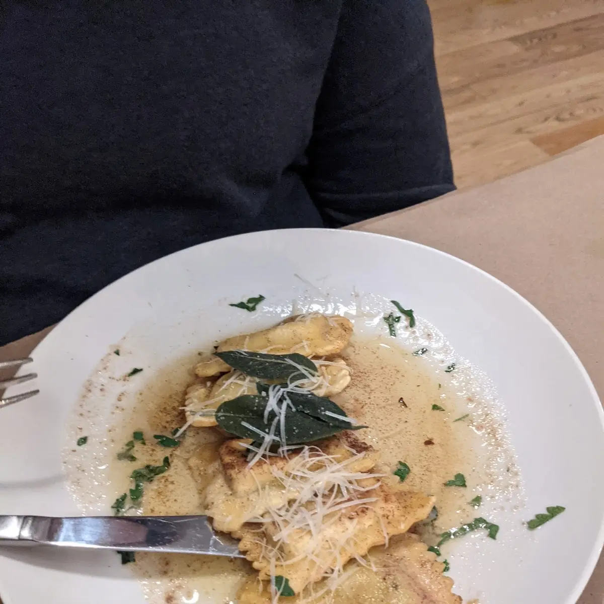 Chicken & Spinach Ravioli