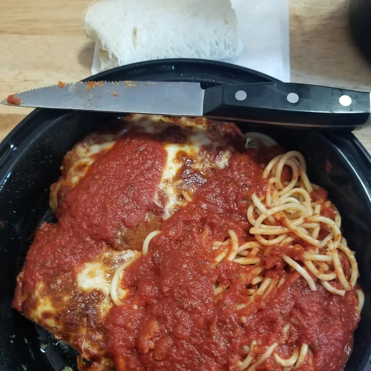 Chicken Parmesan Dinner