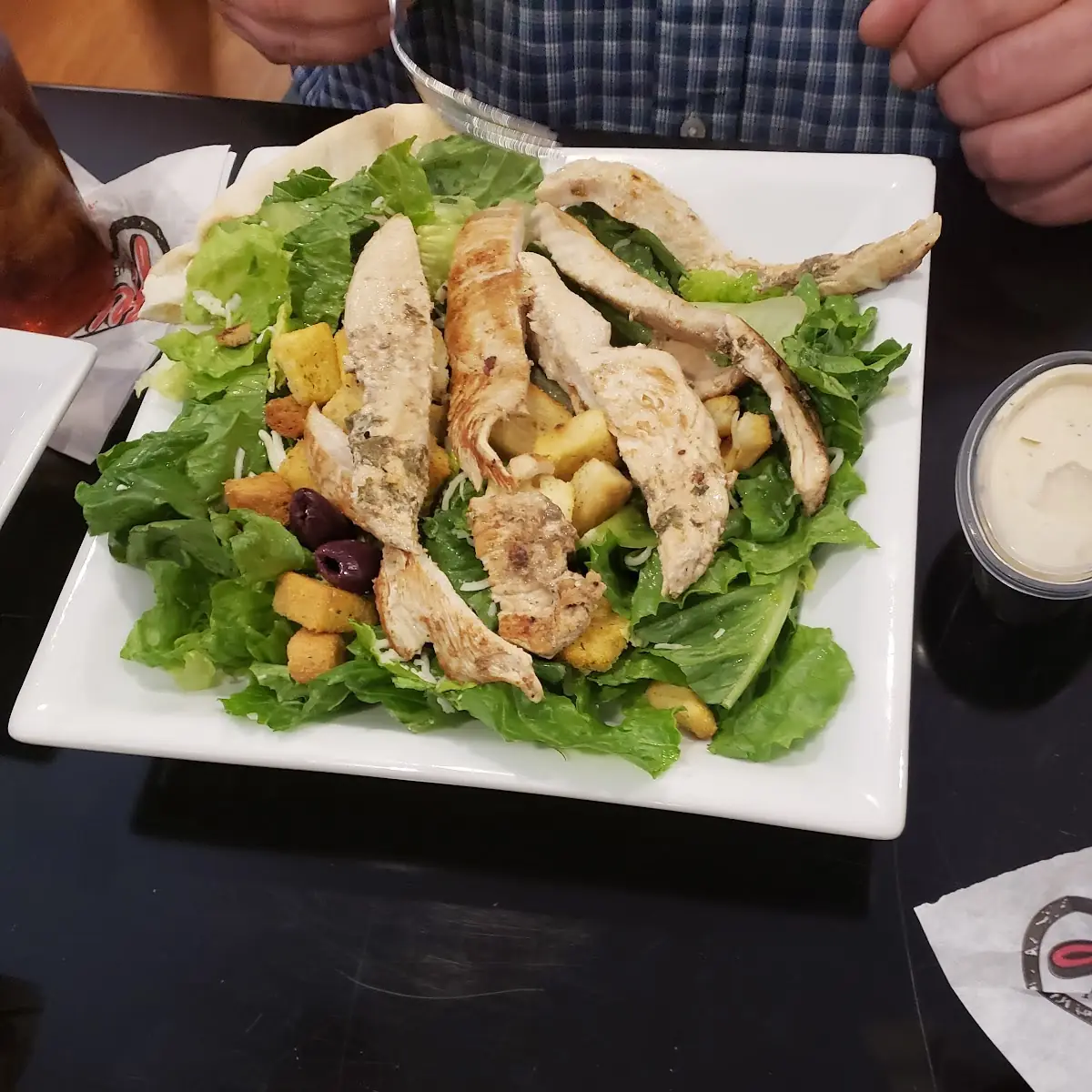 Grilled Chicken Caesar Salad