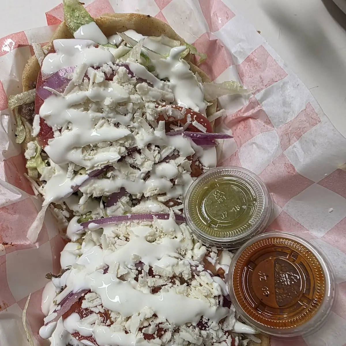 Sopes Huarache