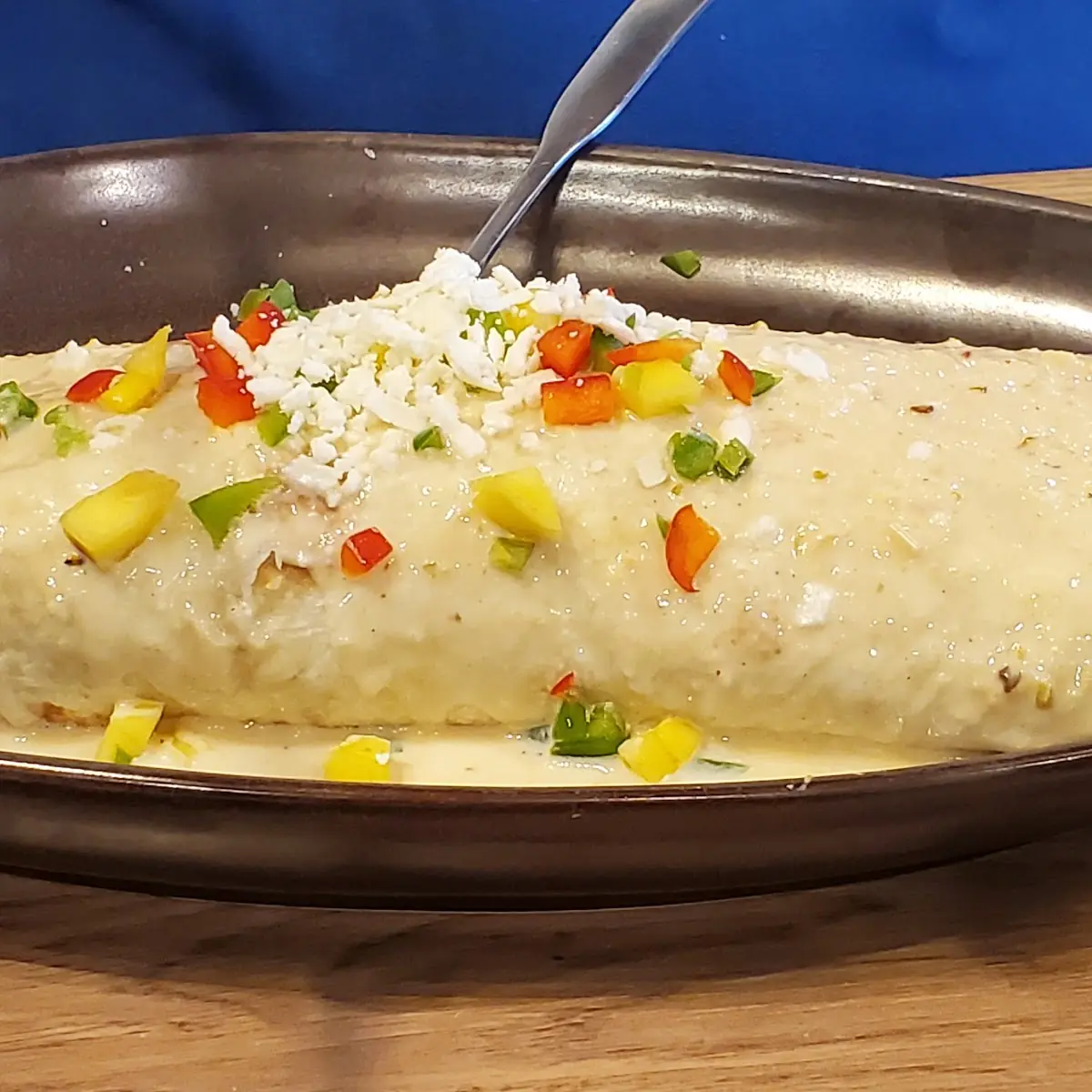 9. Beef Burrito and Beef Enchilada