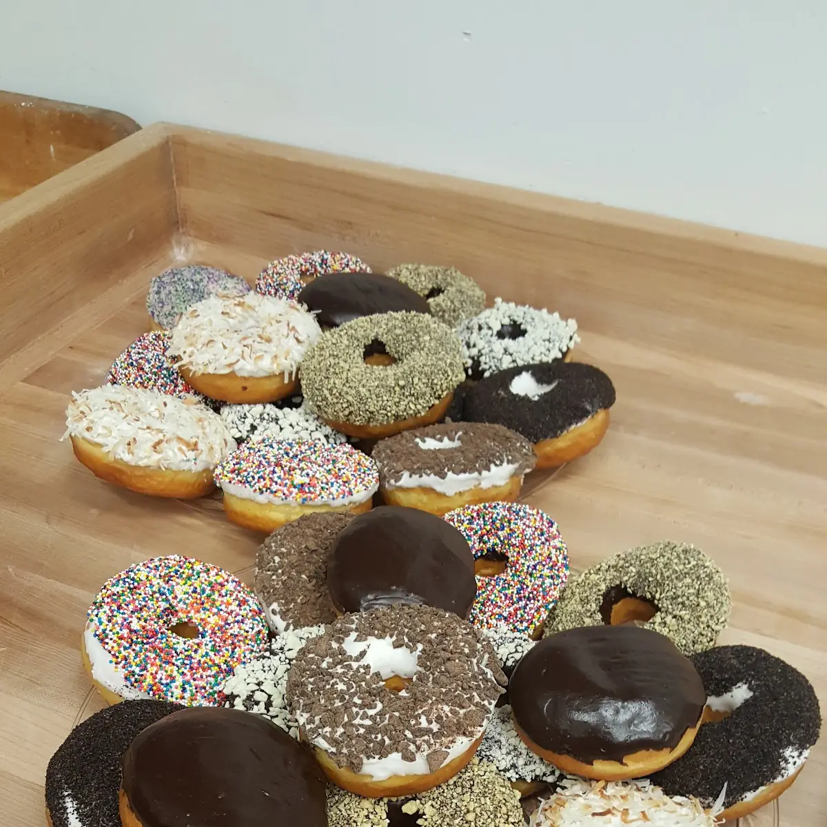 Chocolate Sprinkle Jumbo Donut