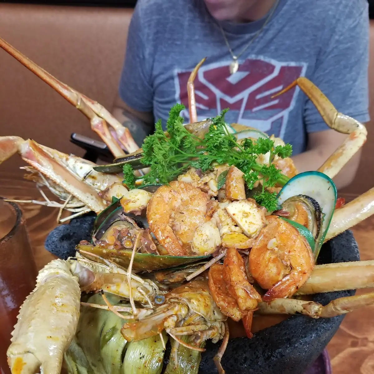 Seafood Molcajete