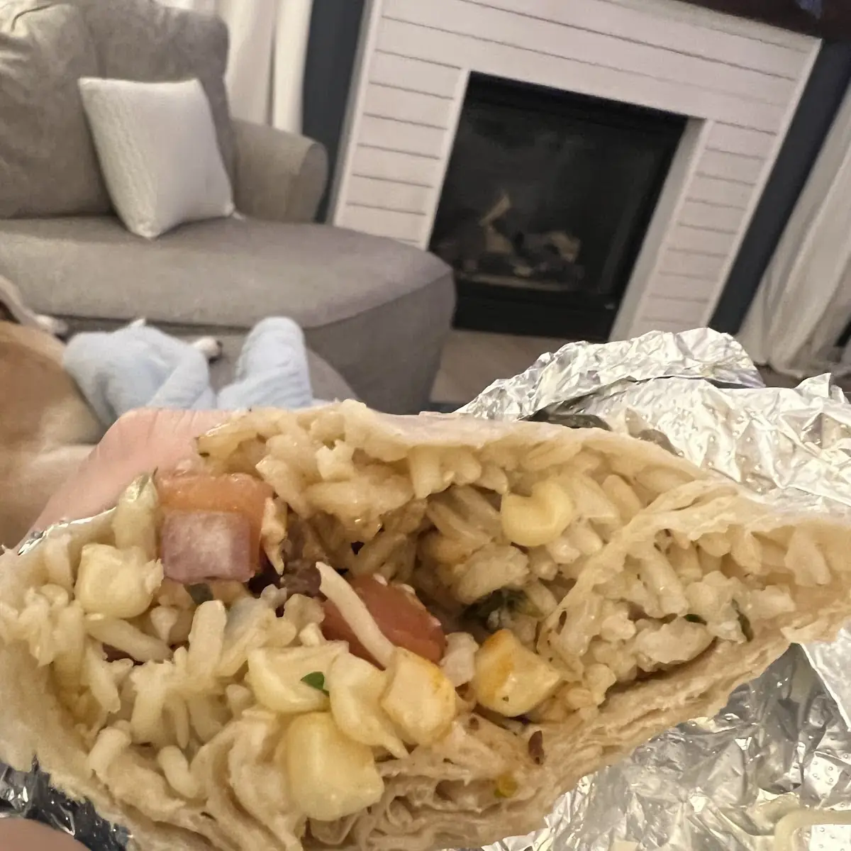 Chipotle Honey Chicken Burrito