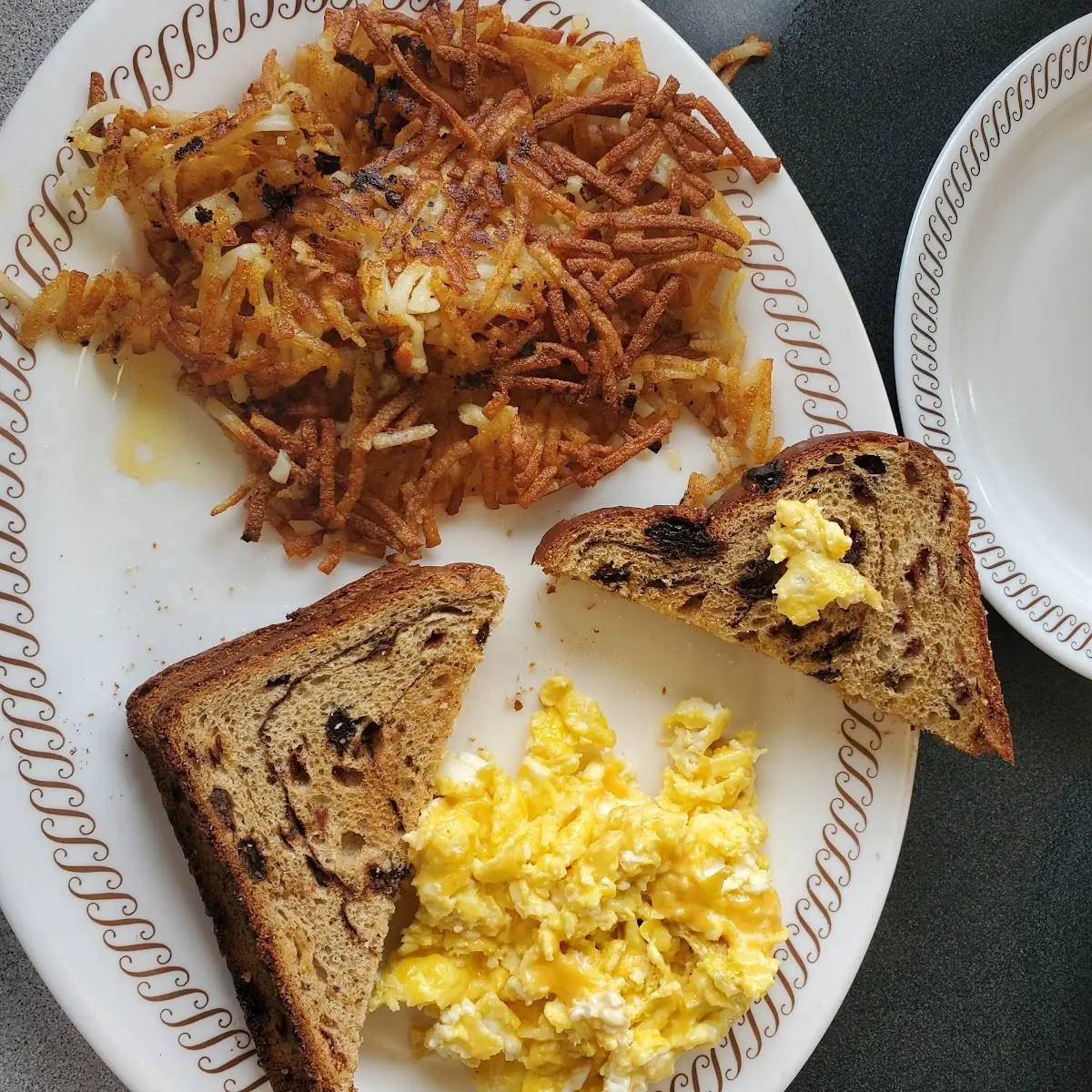 Cheese N' Eggs with Raisin Toast