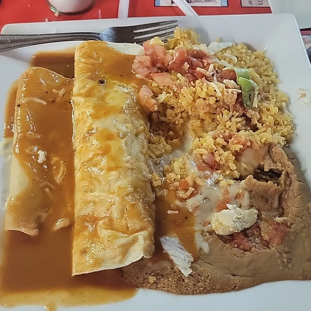 Beef Tostada