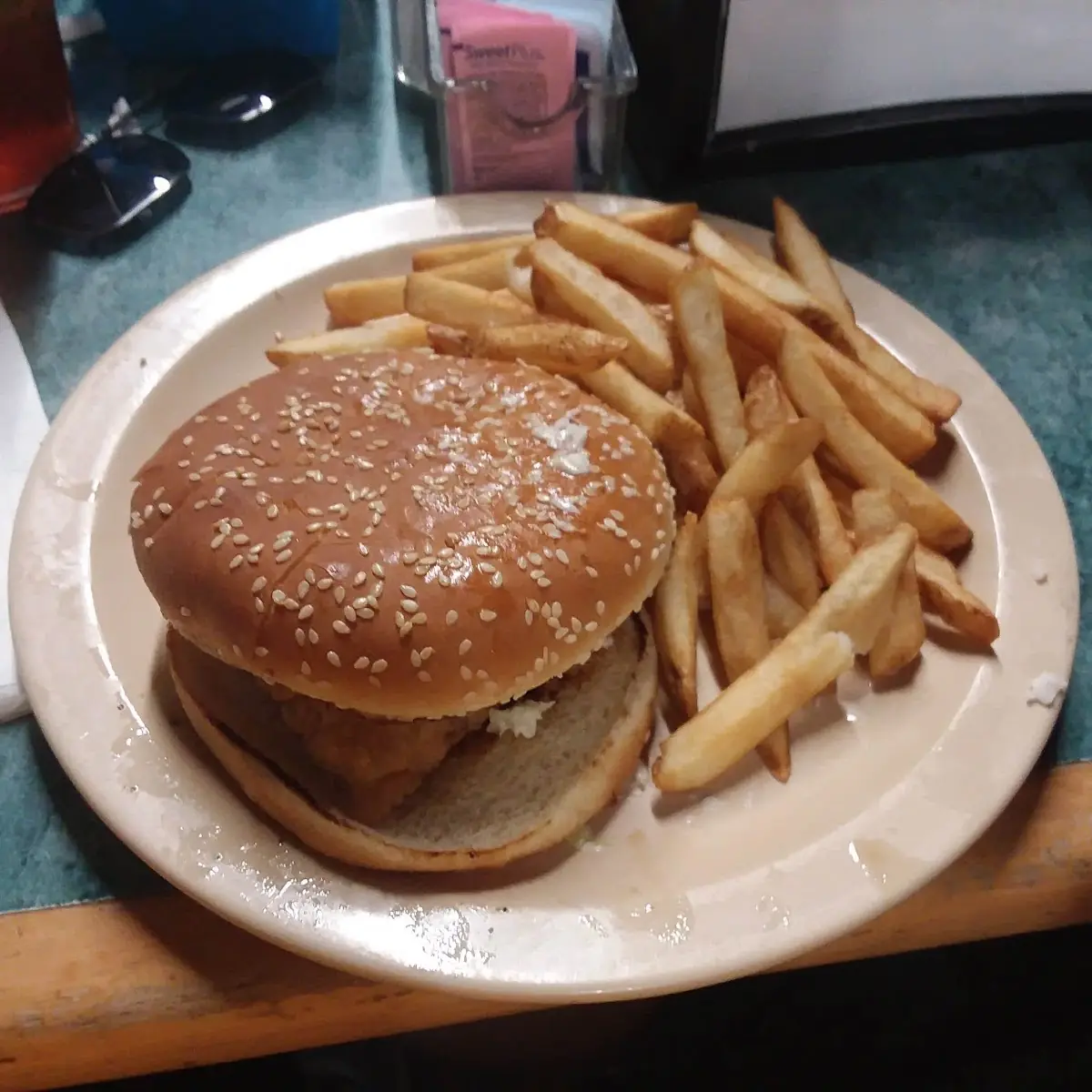 Fish Sandwich with Fries