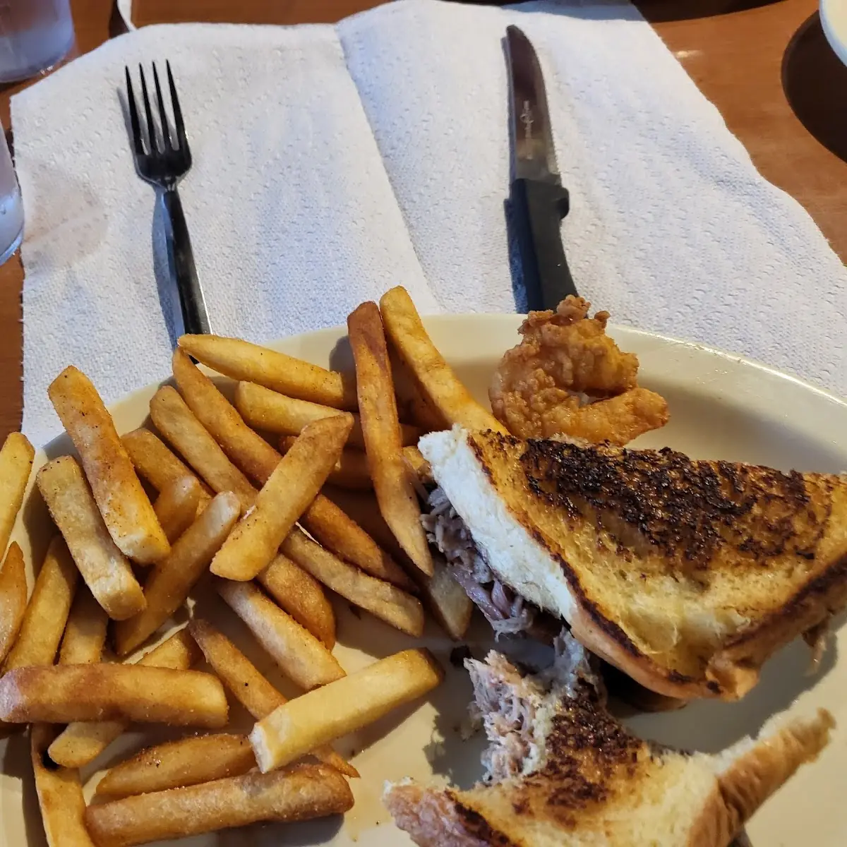 BBQ on Texas Toast