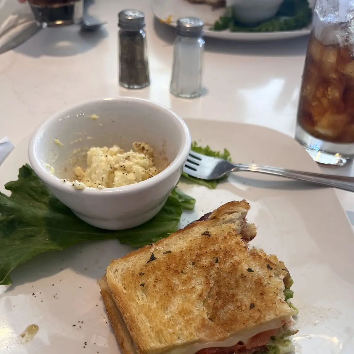 Chicken Sandwich & Potato Salad