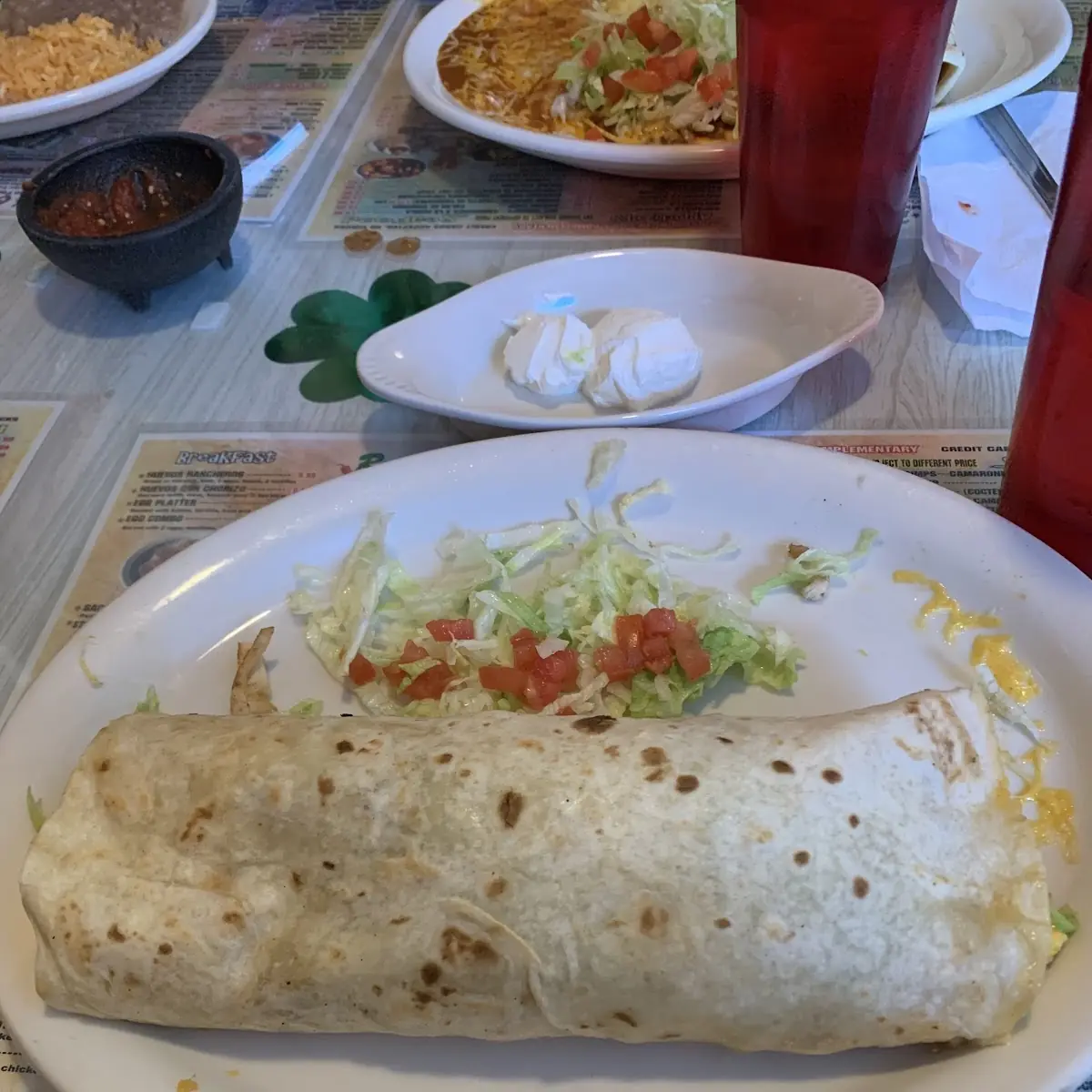 Chicken Burrito
