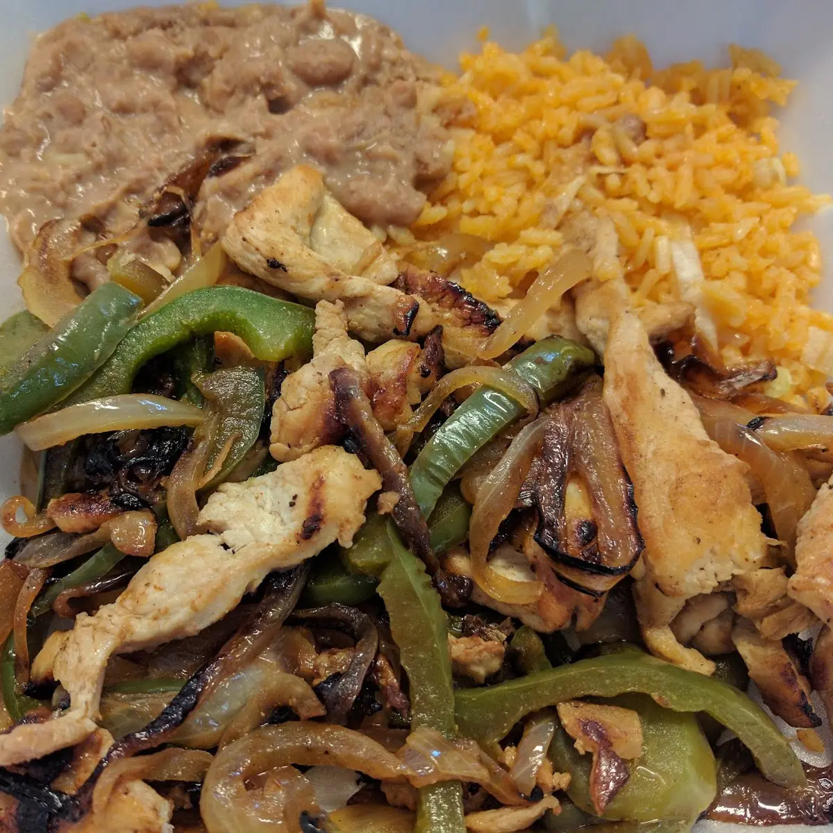 Chicken Fajitas Platter