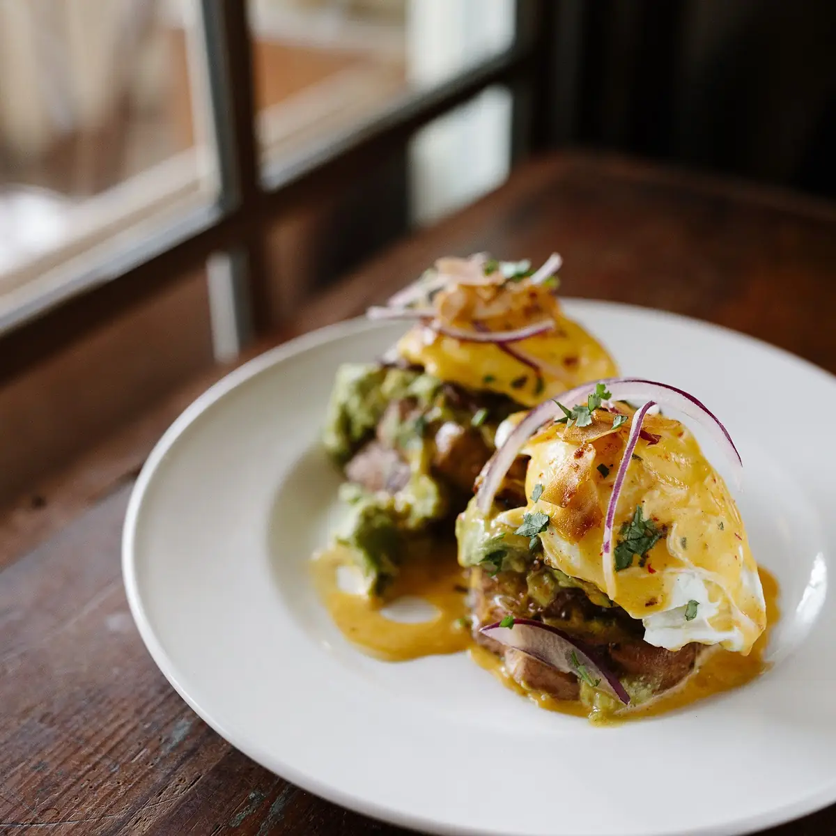 Sweet Potato Eggs Benedict