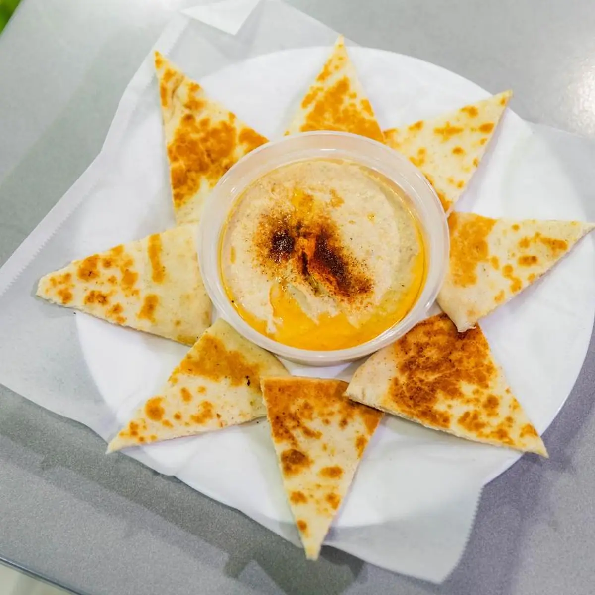 Hummus with House Made Pita Bread
