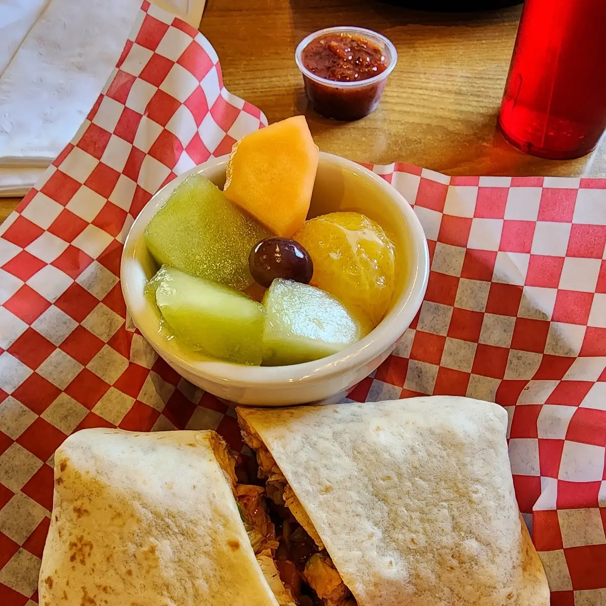 Deep Fried BBQ Burrito