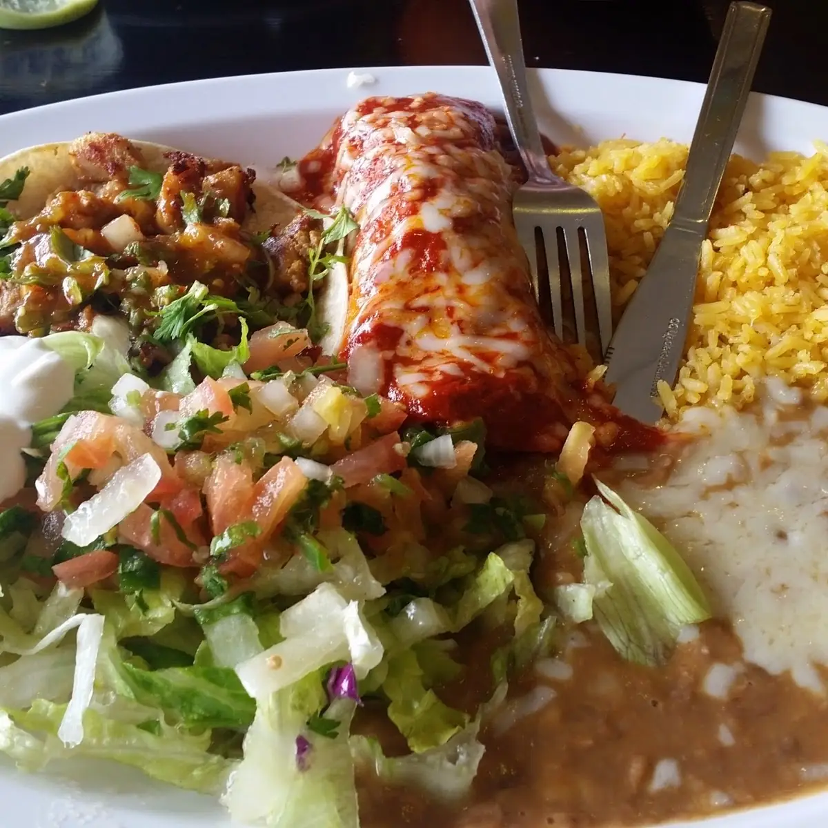 Soft Chicken Taco