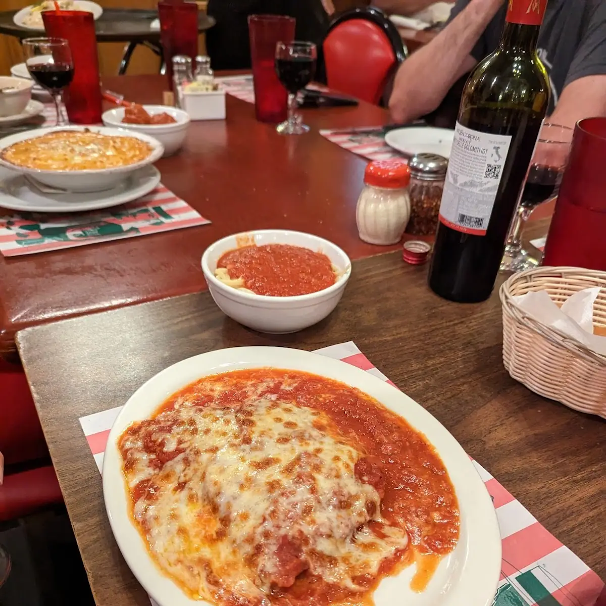 Chicken Parmigiana Dinner