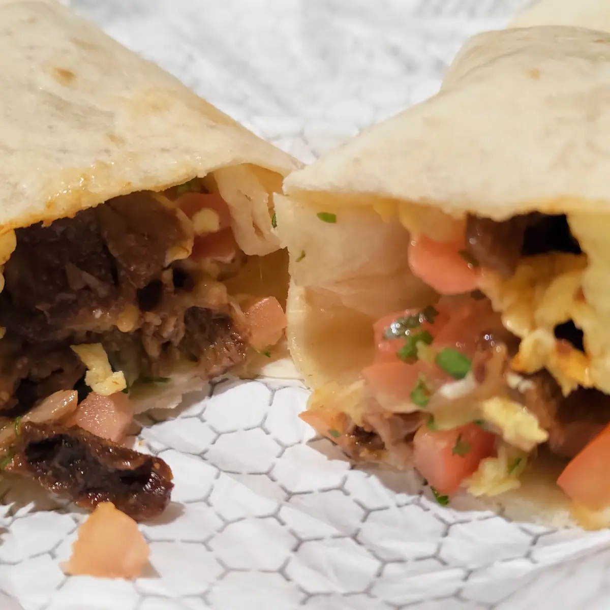 Breakfast Steak Burrito