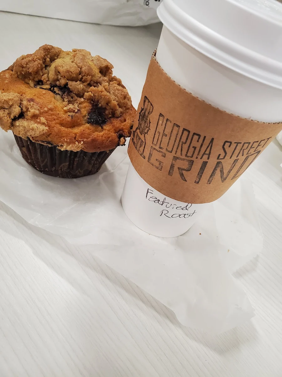 Featured Roast with Blueberry Muffin