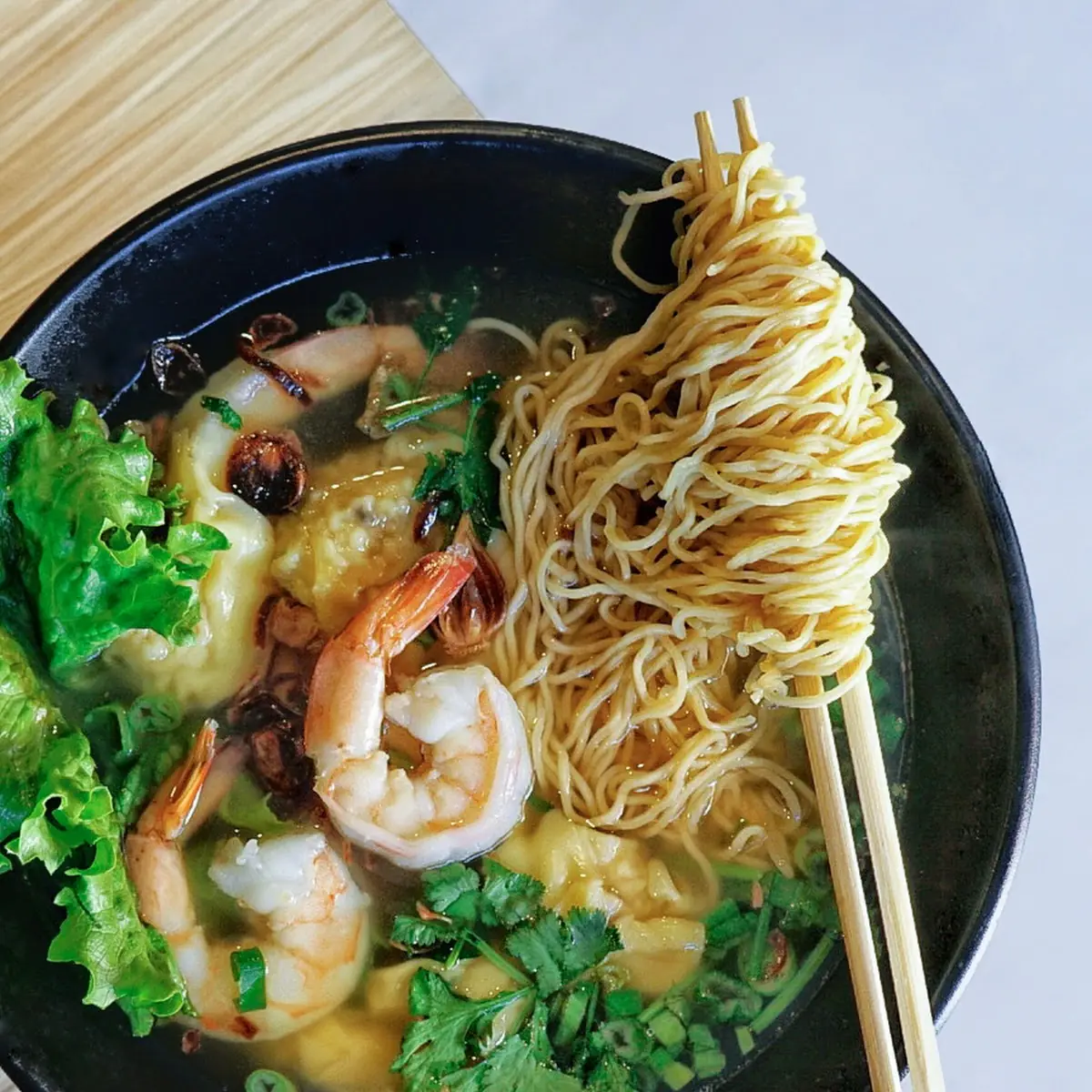 Wonton Noodle Soup