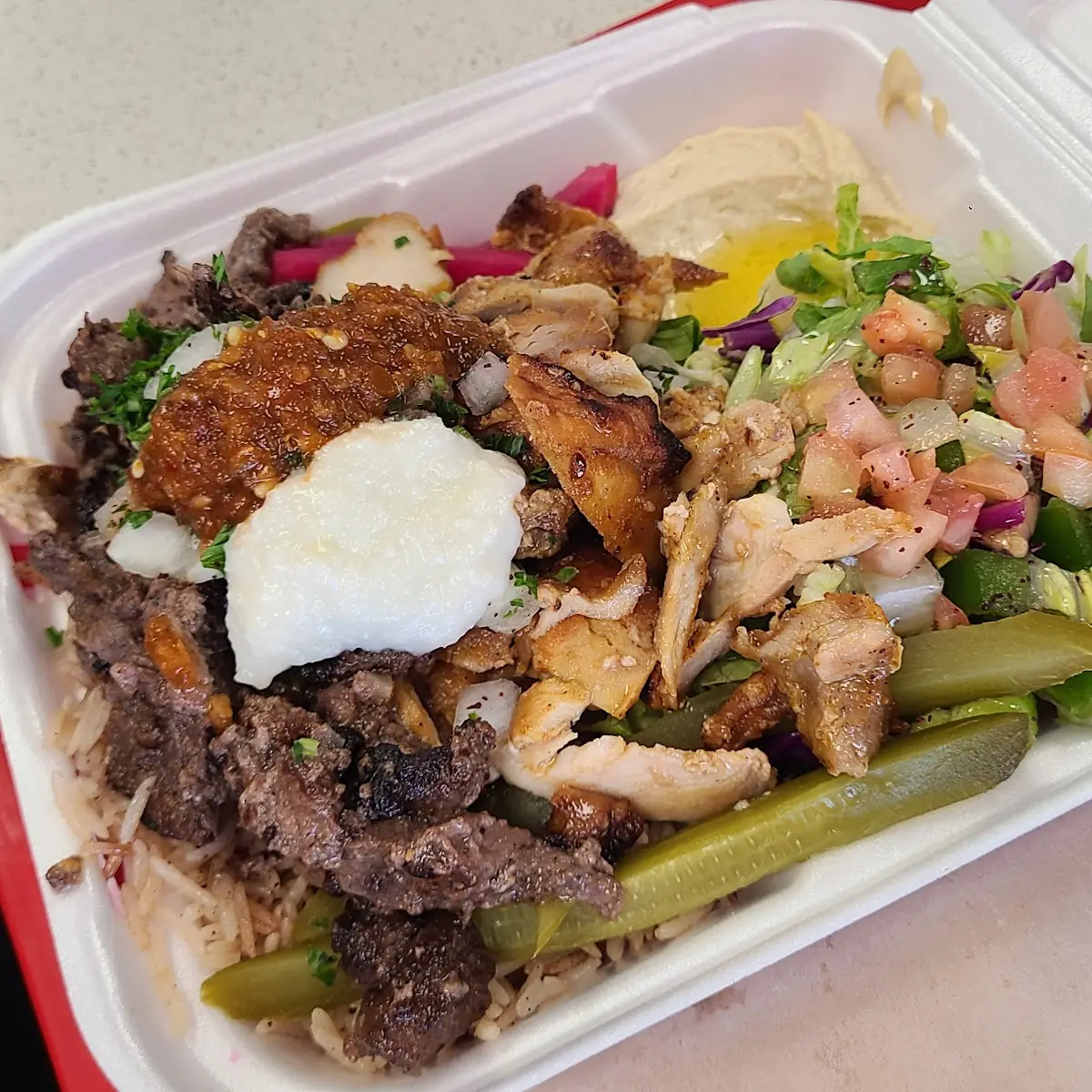 Mixed Shawarma Platter