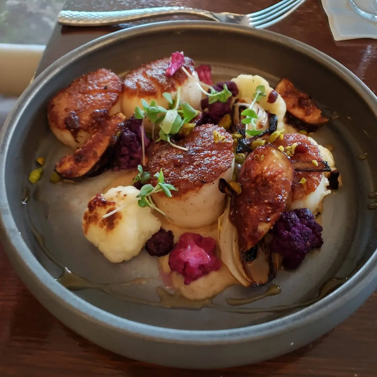 Pan Seared Sea Scallops