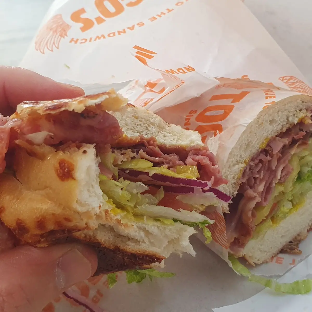 Horrible Salt Lick Sandwich
