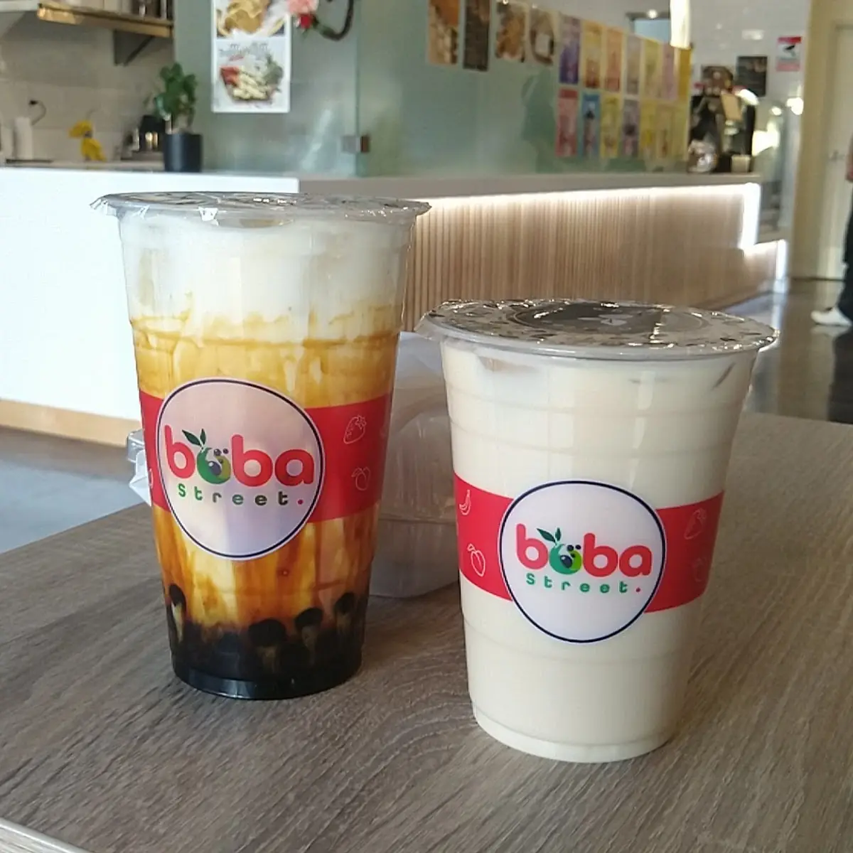 Tiger Sugar Milk Tea and Oolong Milk Tea