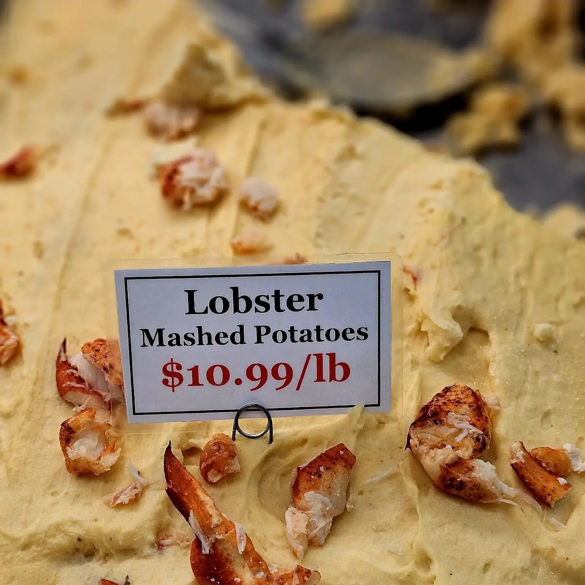 Garlic Lobster Mashed Potatoes