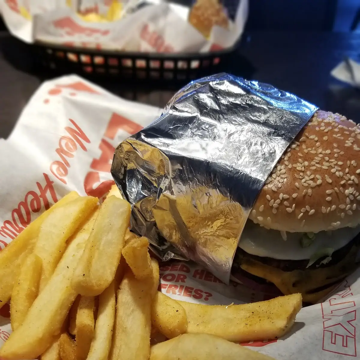 Monster Burger and Fries