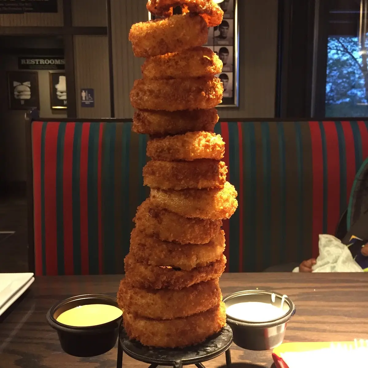 Towering Onion Rings