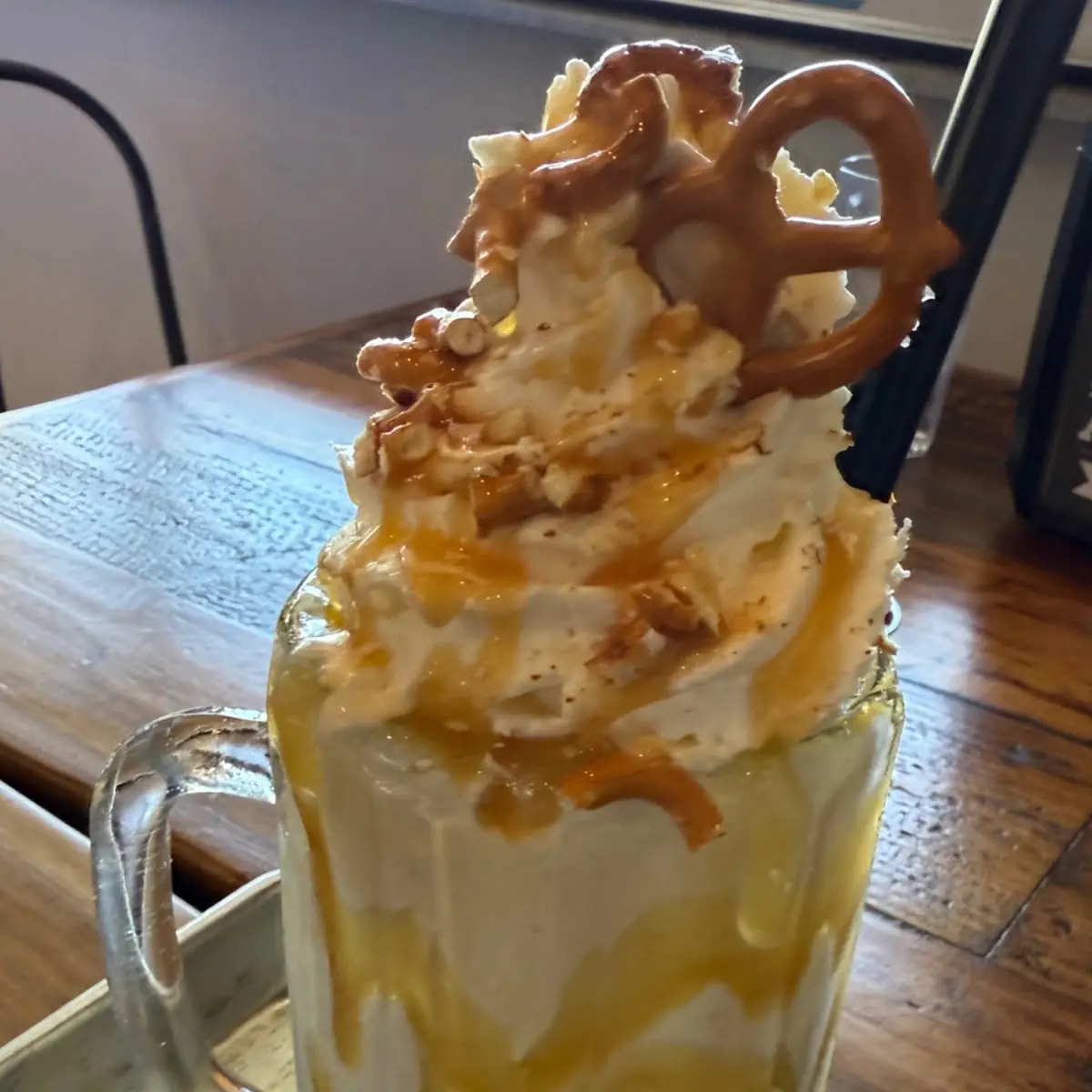 Salted Caramel Pretzel Shake