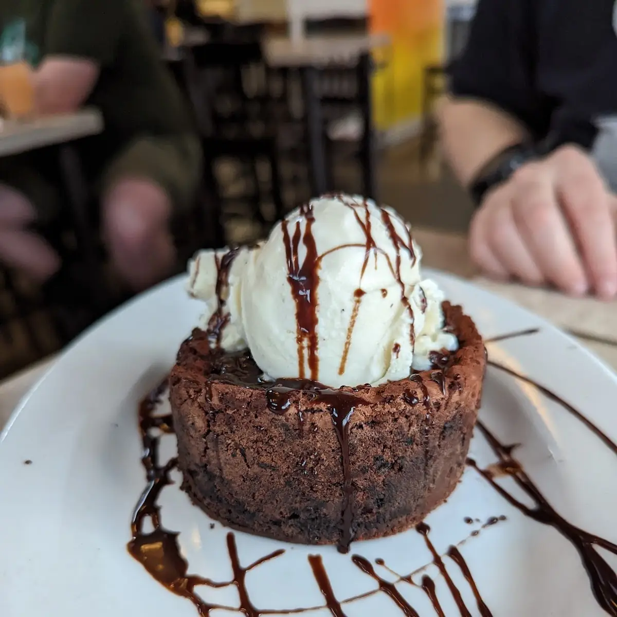 Molten Mexican Chocolate Cake