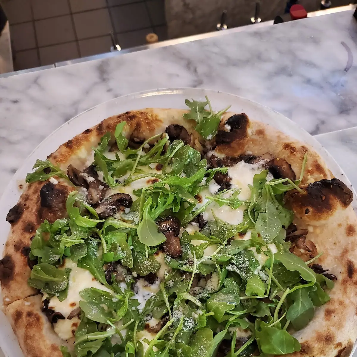Mushroom Pizza
