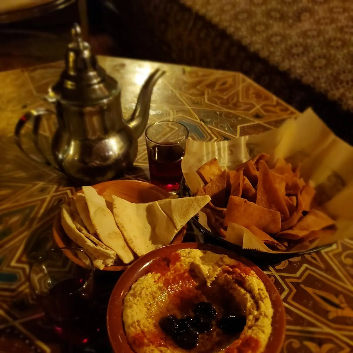 Hummus and Pita Chips