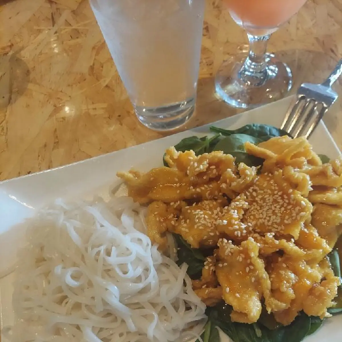 Sesame Chicken Noodle