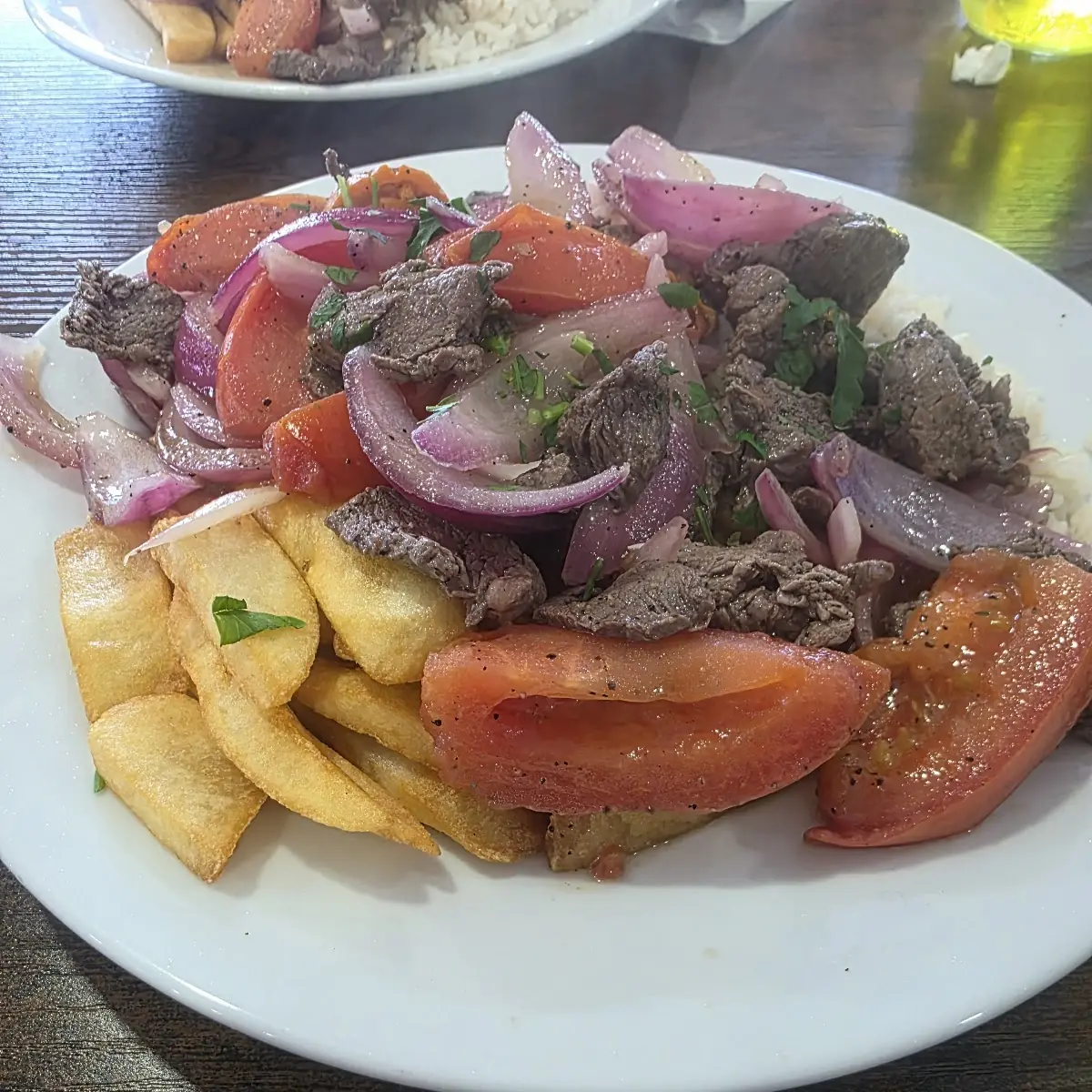Lomo Saltado Beef