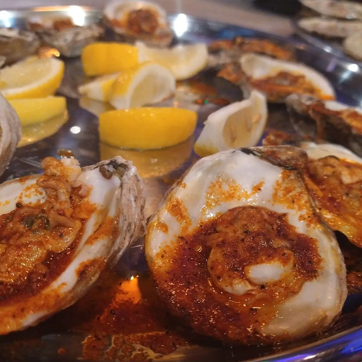 Fresh Oysters with Spicy Sauce