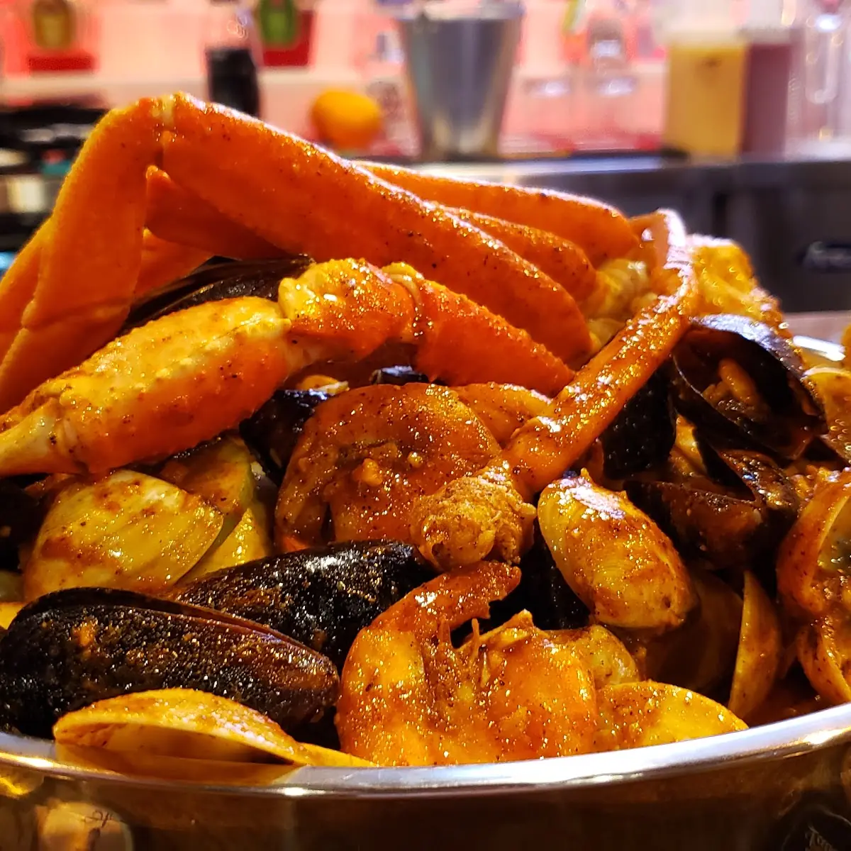 Steamed Seafood Combo