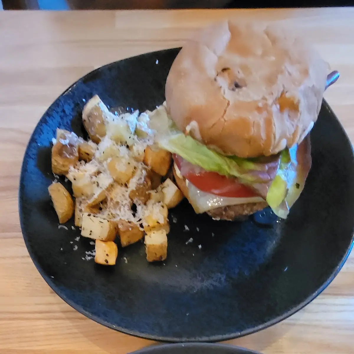 Chuck Steak Burger & Slow Roasted Chicken