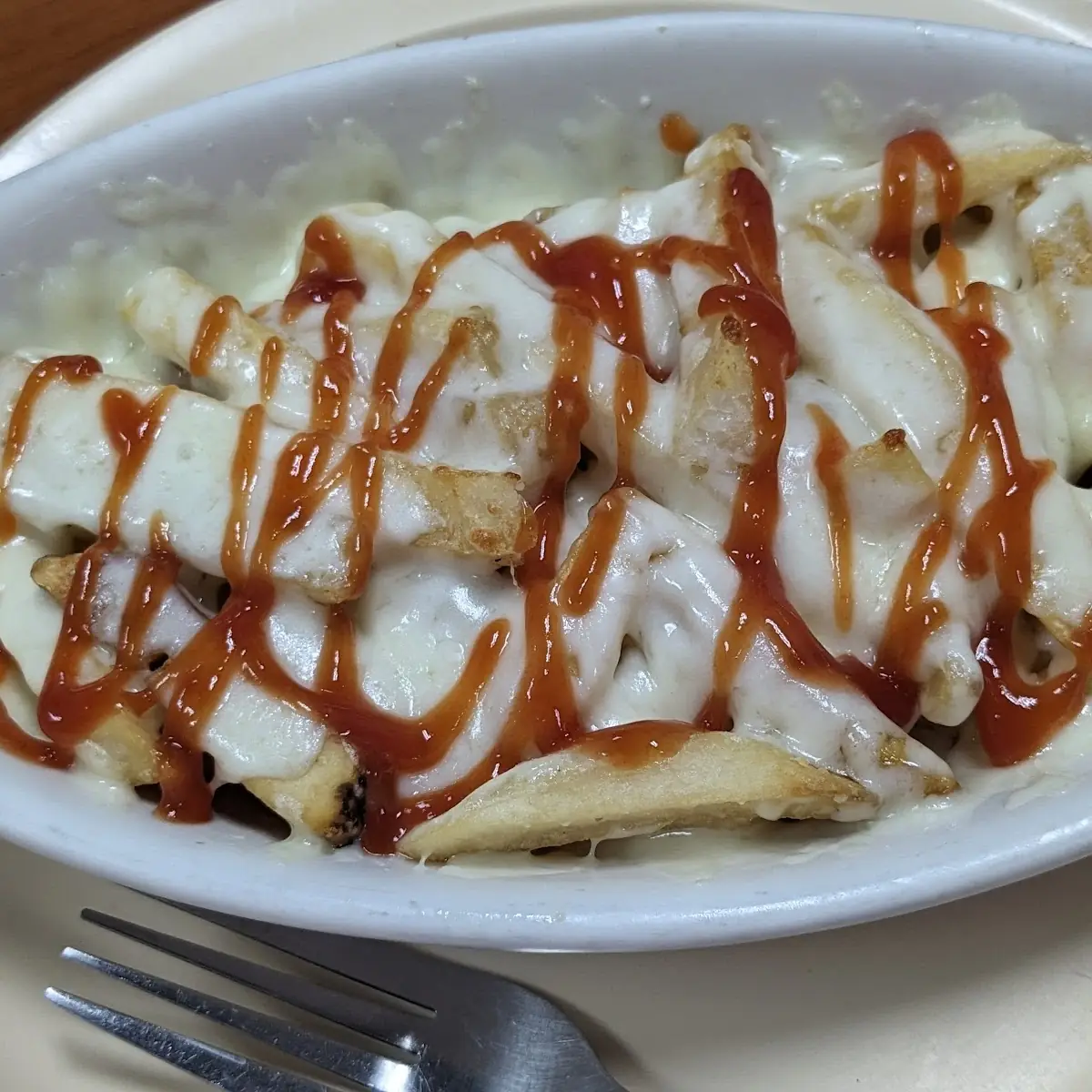 Cheese Fries with Ketchup