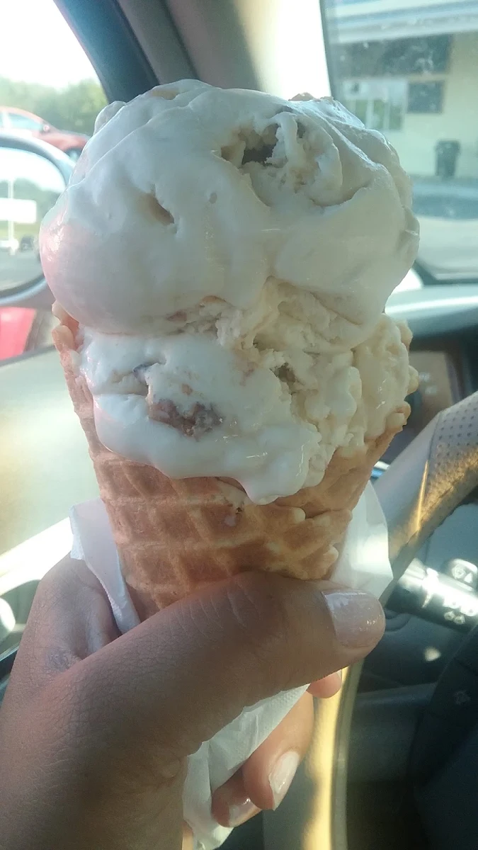 Southern Pecan Pie Waffle Cone