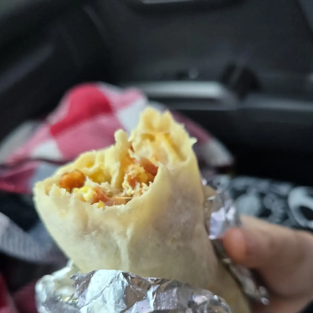 Burritos -Bacon Egg & Cheese Breakfast Burrito