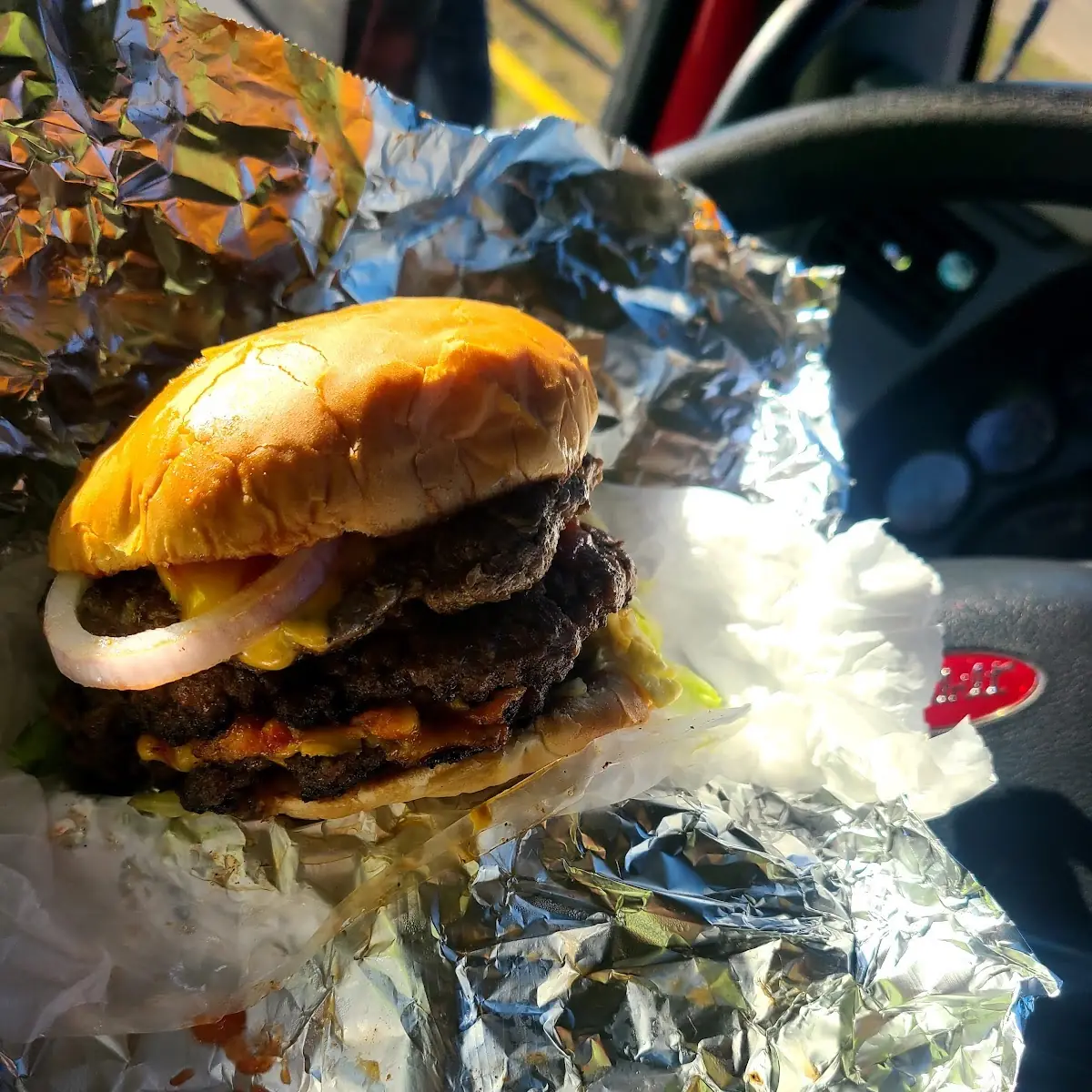Triple Cheeseburger